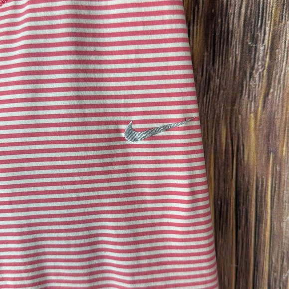 Nike Pink Stripped Running Tank- XS - Picture 3 of 12